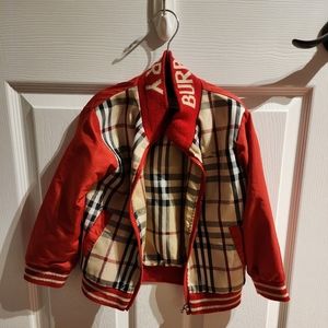 EUC Toddler Burberry Jacket - 2T/3T UNISEX